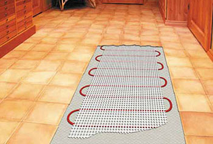 Зазвичай теплі підлоги являють тільки частина загальної системи опалення