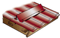 Якщо у вашої даху є скат більше ніж 8 метрів, то вам знадобиться проміжний бар'єр з снегозадержателей